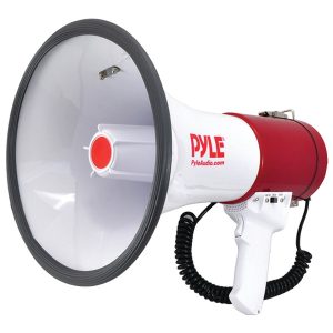 Pyle Pro PMP52BT 50-Watt Bluetooth Megaphone Bullhorn with Siren