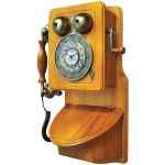 Pyle Pro PRT45 Retro-Themed Country-Style Wall-Mount Phone