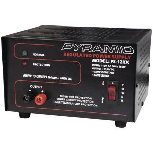 Pyramid Car Audio PS12KX Gold Series Bench Power Supply (250 Watts Input