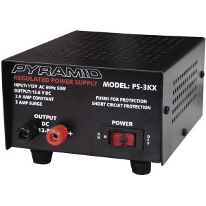 Pyramid Car Audio PS3KX 2.5-Amp Bench Power Supply