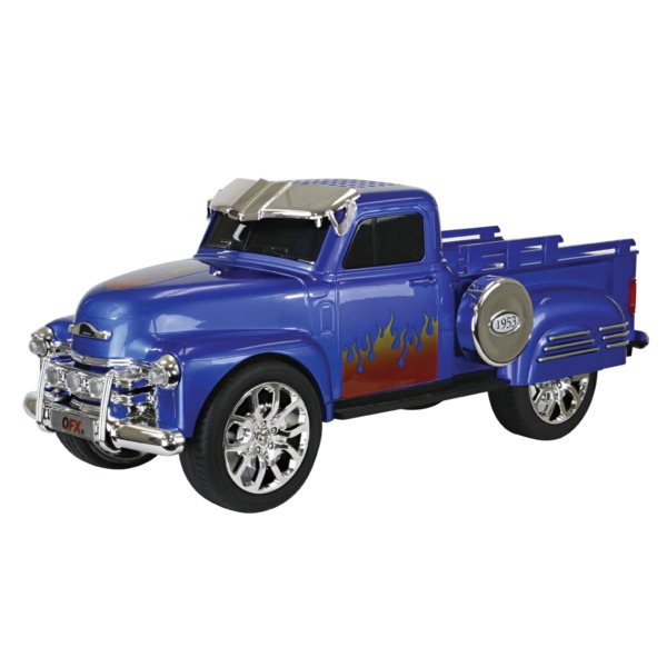 QFX BT-1953BLU Chevy On the Go Light and Sound Bluetooth Speaker (Blue) QFX BT-1953BLU Chevy On the Go Light and Sound Bluetooth Speaker (Blue)