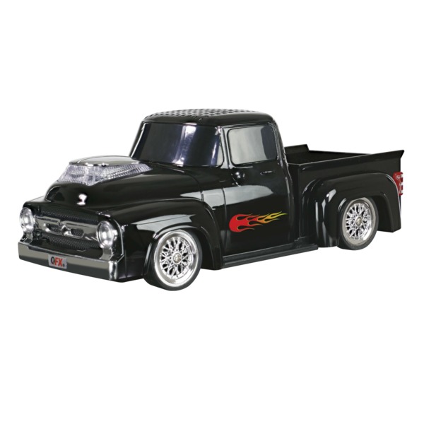 QFX BT-1956BLK Ford On the Go Light and Sound Bluetooth Speaker (Black) QFX BT-1956BLK Ford On the Go Light and Sound Bluetooth Speaker (Black)