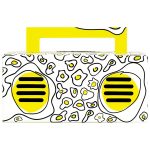QFX BT-41-Egg-Yolk Bluetooth Streaming TWS Ready Speaker (Yellow)