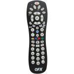 QFX REM-6 6-in-1 Universal Remote with Glow-in-the-Dark Buttons