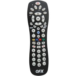 QFX REM-6 6-in-1 Universal Remote with Glow-in-the-Dark Buttons