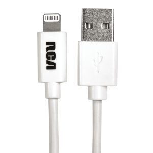 RCA AH754A Charge and Sync Lightning to USB-C Cable