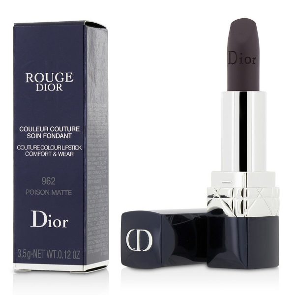 Rouge Dior Couture Colour Comfort & Wear Matte Lipstick - # 962 Poison Matte --3.5g/0.12oz - CHRISTIAN DIOR by Christian Dior