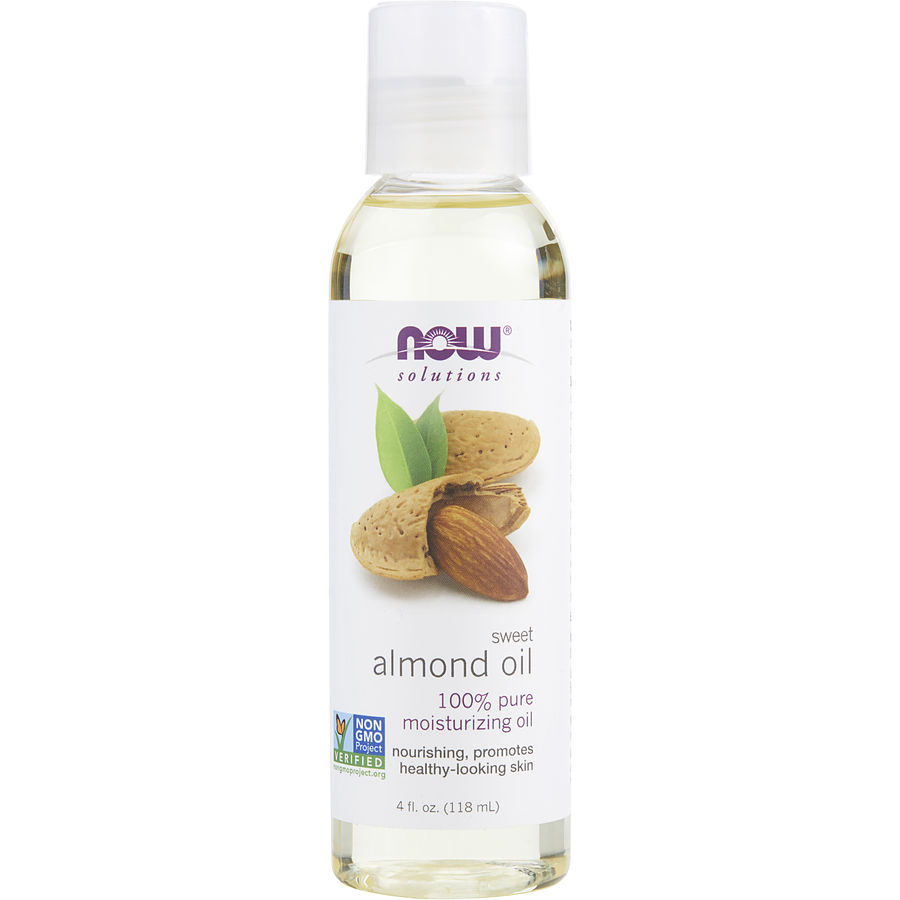 SWEET ALMOND OIL 100% MOISTURIZING SKIN CARE 4 OZ - ESSENTIAL OILS NOW by NOW Essential Oils SWEET ALMOND OIL 100% MOISTURIZING SKIN CARE 4 OZ - ESSENTIAL OILS NOW by NOW Essential Oils