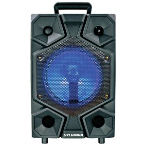 SYLVANIA SPA081-C 8-Inch Bluetooth Tailgate Speaker with FM Radio