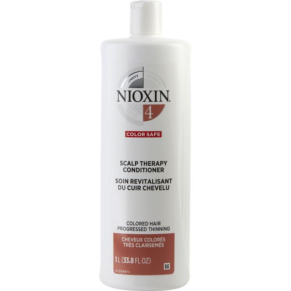 SYSTEM 4 SCALP THERAPY CONDITIONER FOR FINE CHEMICALLY ENHANCED NOTICEABLY THINNING HAIR 33.8 OZ (PACKAGING MAY VARY) - NIOXIN by Nioxin