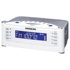 Sangean RCR22 AM/FM Atomic Clock Radio with LCD Display