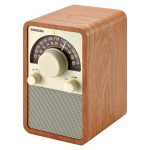Sangean WR-15WL WR-15 Tabletop Retro Wooden Cabinet AM/FM Analog Radio Receiver