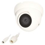 Spyclops SPY-MNDM2WIP5 5.0-Megapixel Outdoor Mini Turret Dome IP PoE Camera (White)