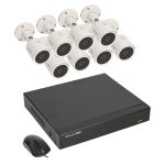 Spyclops SPYP-XVR8KIT5 5.0-Megapixel XVR Kit with 1 TB XVR and Mini Bullet Cameras (8 Channels
