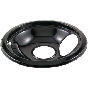Stanco Metal Products 415-6 Black Porcelain Replacement Drip Pan (6")