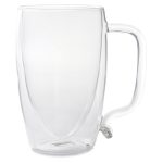 Starfrit 080061-006-0000 17-Ounce Double-Wall Glass Beer Mug