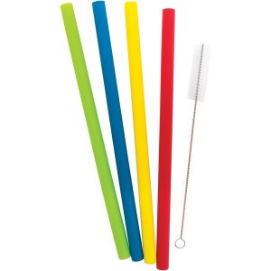 Starfrit 092849-006-0000 Reusable Silicone Straws