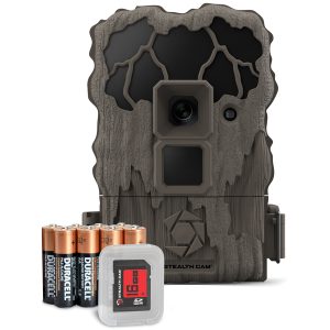 Stealth Cam STC-QS20NGK QS20NG 720p 20-Megapixel Digital Scouting Camera Combo with NO GLO Flash and SD Card