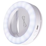 Supersonic SC-1130RGB 3-Inch Clip-on RGB Ring Light