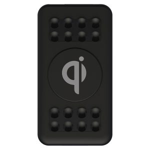 Supersonic SC-6005QIPB Qi Wireless Charging Box with Suction Cups and USB Output