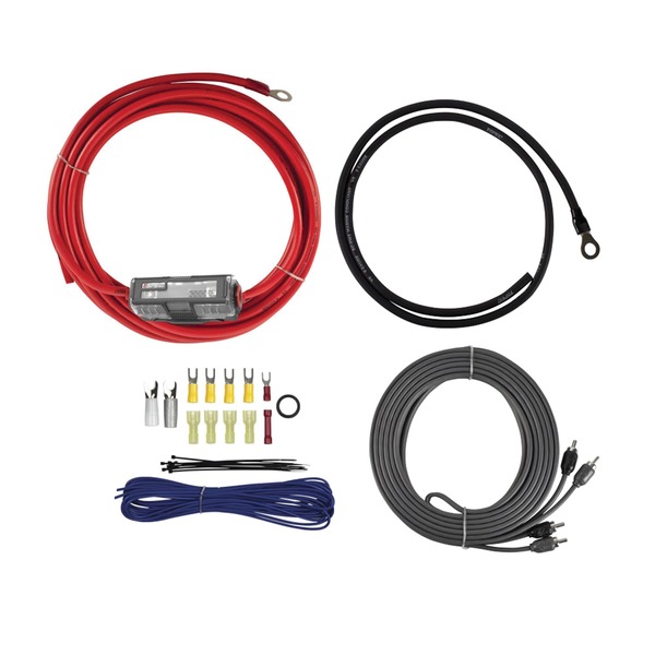 T-Spec V8-AK8 v8 SERIES Mini-ANL Amp Installation Kit with RCA Cables (8 Gauge T-Spec V8-AK8 v8 SERIES Mini-ANL Amp Installation Kit with RCA Cables (8 Gauge