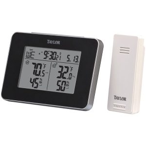 Taylor Precision Products 1731 Wireless Indoor & Outdoor Weather Station with Hygrometer