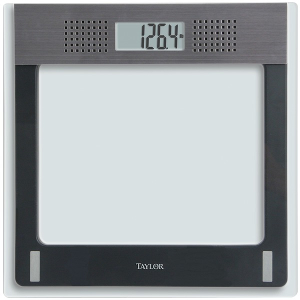 Taylor Precision Products 70844191M Talking Digital 440-lb Capacity Bathroom Scale Taylor Precision Products 70844191M Talking Digital 440-lb Capacity Bathroom Scale