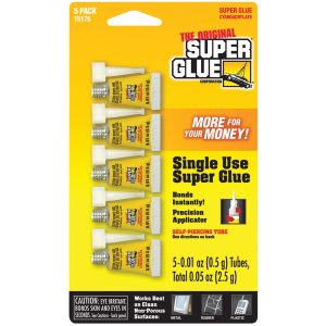 The Original SuperGlue 15175-12 Instant Adhesive Mini Tubes