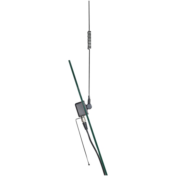 Tram 1192 50-Watt Pretuned Dual-Band 150 MHz to 154 MHz VHF/450 MHz to 470 MHz UHF Amateur Radio Antenna Kit with Glass Mount and Cable Tram 1192 50-Watt Pretuned Dual-Band 150 MHz to 154 MHz VHF/450 MHz to 470 MHz UHF Amateur Radio Antenna Kit with Glass Mount and Cable