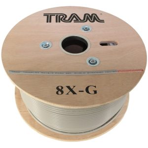 Tram 8X-G RG8X Tramflex Precision RF Coax Cable (500 Feet