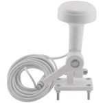 Tram TRAM 1655 Pretuned GPS VHF 30-dB-Gain Marine or Base Rachet-Mount Antenna with RG58A/U Cable and BNC Connector