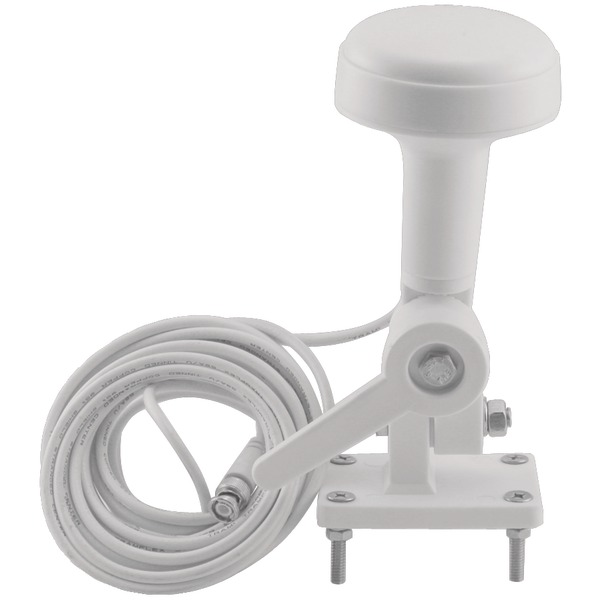 Tram TRAM 1655 Pretuned GPS VHF 30-dB-Gain Marine or Base Rachet-Mount Antenna with RG58A/U Cable and BNC Connector Tram TRAM 1655 Pretuned GPS VHF 30-dB-Gain Marine or Base Rachet-Mount Antenna with RG58A/U Cable and BNC Connector