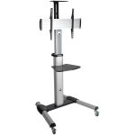 Tripp Lite DMCS3270XP 32-Inch to 70-Inch Mobile Floor Stand for Flat Panel and Curved TVs and Monitors