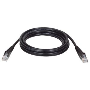 Tripp Lite N001-100-BK CAT-5/5E Snagless Molded Patch Cable (100ft)