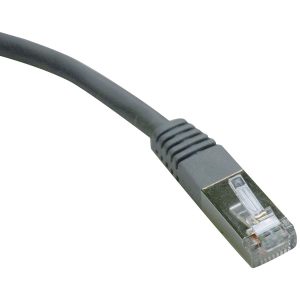 Tripp Lite N125-025-GY CAT-6 Gigabit Molded Shielded Patch Cable (25ft)