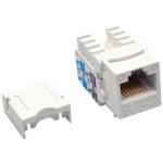 Tripp Lite N238-001-WH CAT-6/CAT-5E 110-Style Punch-down Keystone Jack (White)
