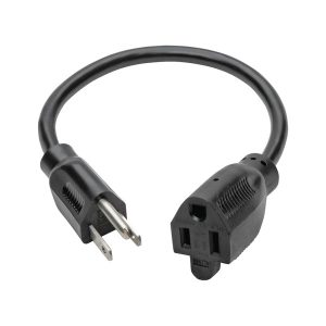 Tripp Lite P022-001 Power Extension/Adapter Cable (1 Foot)