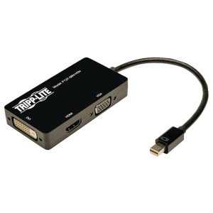 Tripp Lite P137-06N-HDV Mini DisplayPort to VGA/DVI/HDMI All-in-One Adapter/Converter