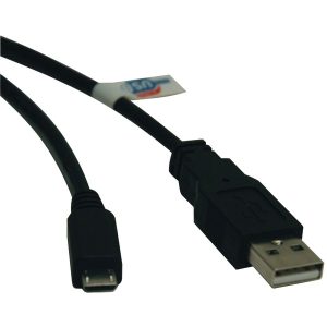 Tripp Lite U050-003 USB 2.0 Hi-Speed A-Male to Micro B-Male Cable (3ft)