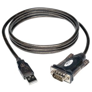 Tripp Lite U209-000-R USB A-Male to D9-Male Serial Adapter Cable