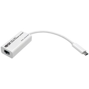 Tripp Lite U436-06N-GBW USB-C 3.1 to Gigabit Ethernet NIC Network Adapter