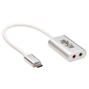 Tripp Lite U437-002 USB-C to 3.5mm Stereo Audio Adapter