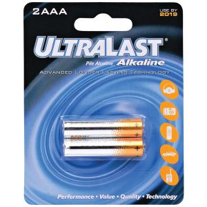 Ultralast ULA2AAA ULA2AAA AAA Alkaline Batteries