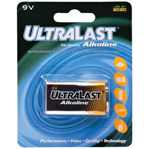Ultralast ULA9V ULA9V 9-Volt Alkaline Battery