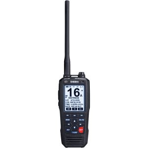 Uniden MHS335BT 6-Watt Class-D Floating Handheld VHF Marine Radio with Bluetooth