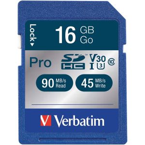 Verbatim 98046 Pro 600x SDHC Card (16GB)