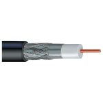 Vextra V66B BLACK DISH-Approved Single RG6 Cable