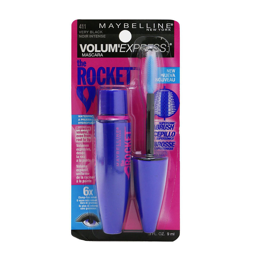 Volum' Express The Rocket Waterproof Mascara - # 411 Very Black --9ml/0.3oz - Maybelline by Maybelline Volum' Express The Rocket Waterproof Mascara - # 411 Very Black --9ml/0.3oz - Maybelline by Maybelline