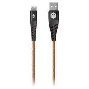 iEssentials AT-DCL6-BK 6-Foot PET MFi Certfied Lightning Cable