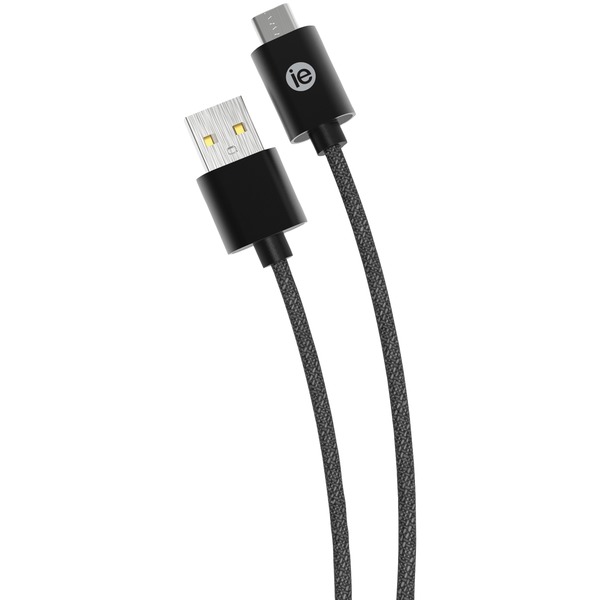 iEssentials IEN-BC10C-BK Charge & Sync Braided USB-C to USB-A Cable iEssentials IEN-BC10C-BK Charge & Sync Braided USB-C to USB-A Cable